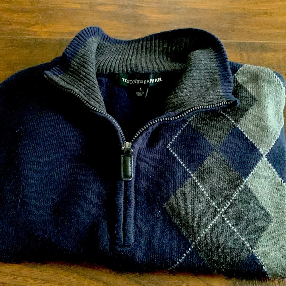Tricot Saint Rafael zip up sweater